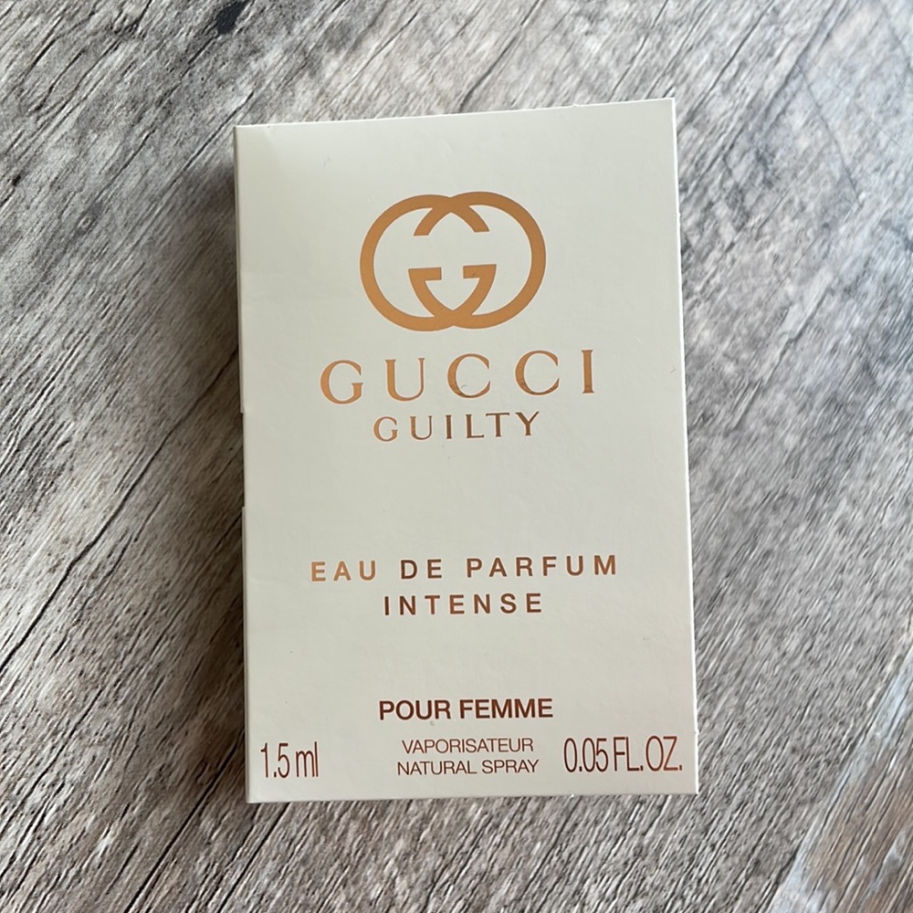 New! Gucci guilty intense sample